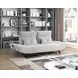 Quonsett Light Gray Adjustable Sofa