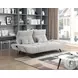 Quonsett Light Gray Adjustable Sofa