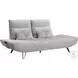 Quonsett Light Gray Adjustable Sofa