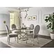 Harmony Diamond Pearl Upholstered Side Chair Set of 2