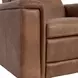 Lioni Brown Upholstered Power Motion Chair with USB Charging
