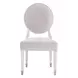 Harmony Diamond Pearl Upholstered Side Chair Set of 2