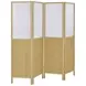 Mattison Natural 4 Panel Room Divider