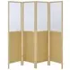 Mattison Natural 4 Panel Room Divider