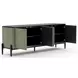 Madera Chocolate Koto Matte and Modern Dining Room Set