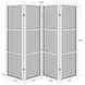 Browning Walnut 4 Panel Room Divider