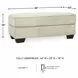 Monaghan Sandstone Ottoman