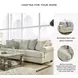 Monaghan Sandstone 98" Sofa