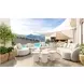 Sunny Isles White Outdoor Side Table