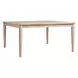 West End Natural Maple 60" Extendable Square Dining Table