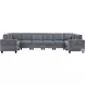 Walterboro Dark Gray 8 Piece Sectional
