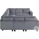 Walterboro Dark Gray 8 Piece Sectional