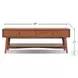 Flynn Chestnut Occasional Table Set