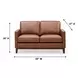 Weston Highland Saddle Leather 59" Loveseat