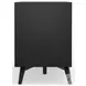 Flynn Black Small TV Stand