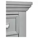 Harborwick Harbor Gray 5 Drawer Chest
