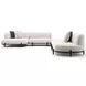 Madera Oatmeal 4 Piece Modular Large L Sectional with Pillows