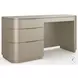 Oblique Soft Silver Paint Gloss Desk
