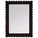 Flora Chocolate Rectangular Wall Mirror