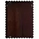 Flora Chocolate Rectangular Wall Mirror