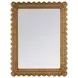 Flora Honey Rectangular Wall Mirror