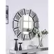 Noralie Silver Round Wall Mirror