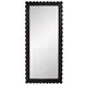 Flora Chocolate Rectangular Floor Mirror