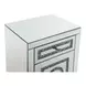 Noralie Silver Rectangular Glass Top Accent Table
