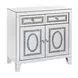 Noralie Silver and Gray 2 Door Accent Cabinet