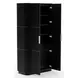Love Dark Chocolate 2 Door Bar Cabinet with LED
