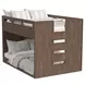Carlson Harvest Brown Full Over Full Bunk Bed
