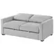 Dena Light Grey 71" Upholstered Sleeper Sofa