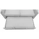 Dena Light Grey 71" Upholstered Sleeper Sofa