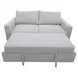 Dena Light Grey 71" Upholstered Sleeper Sofa
