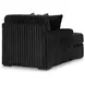 Midnight Madness Onyx 6 Piece Modular Sectional with LAF Corner Chaise