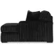 Midnight Madness Onyx 3 Piece Modular Sectional