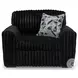Midnight Madness Onyx Black Oversized Chair