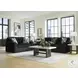 Midnight Madness Onyx Black Loveseat