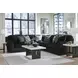Midnight Madness Onyx 5 Piece Modular Sectional