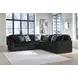 Midnight Madness Onyx 5 Piece Modular Sectional