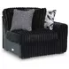 Midnight Madness Onyx 2 Piece Modular Sectional Sofa