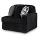 Midnight Madness Onyx 5 Piece Modular Sectional with LAF Corner Chaise