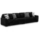 Midnight Madness Onyx Black 2 Piece Sectional