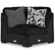 Midnight Madness Onyx 6 Piece Modular Sectional with LAF Corner Chaise