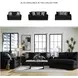 Midnight Madness Onyx Black Super Chaise