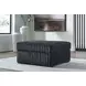 Midnight Madness Gunmetal 4 Piece Chaise Sectional