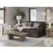 Midnight Madness Chocolate Living Room Set