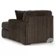 Midnight Madness Chocolate Brown 2 Piece Sectional Sofa with RAF Chaise