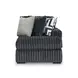 Midnight Madness Gunmetal 5 Piece Chaise Sectional