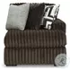 Midnight Madness Chocolate Brown 2 Piece Sectional Sofa with RAF Chaise